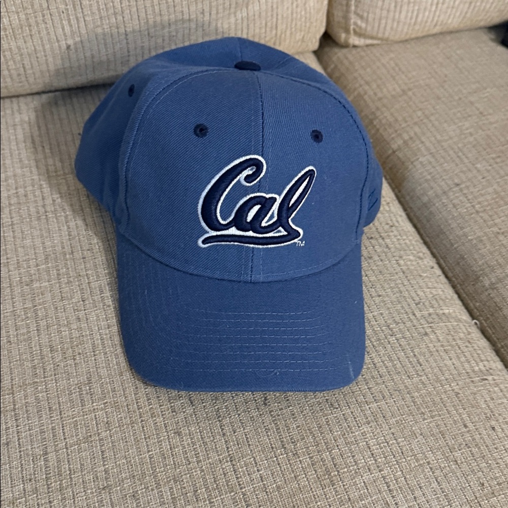 SOLD - Cal Berkeley Adjustable Wool Dad Baseball Cap